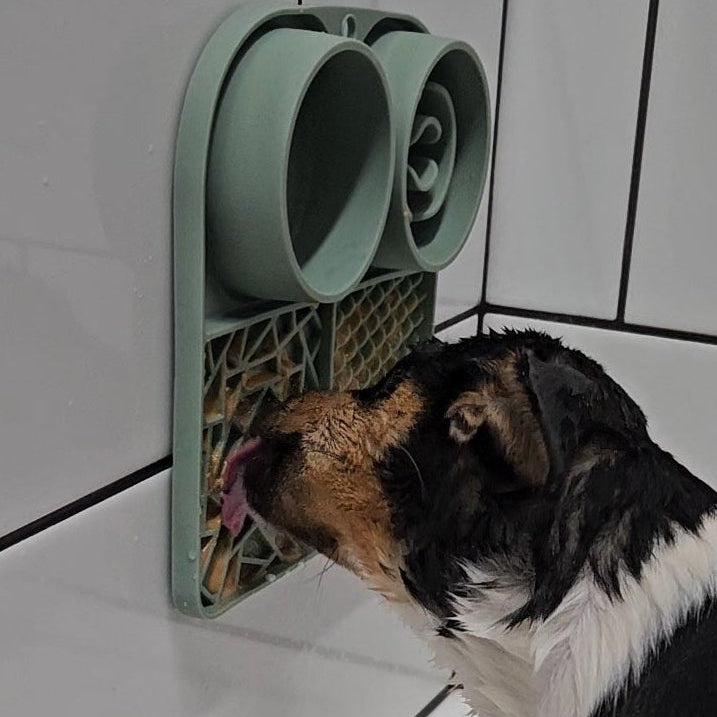 BusyPup CalmFeeder Lick Mat & Treat Station